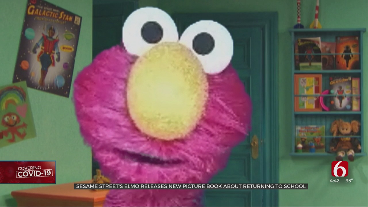 Sesame Street’s Elmo Releases New Picture Book About Returning To School 
