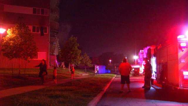 WEB EXTRA: Video From Scene Of Mansion House Apartments Fire