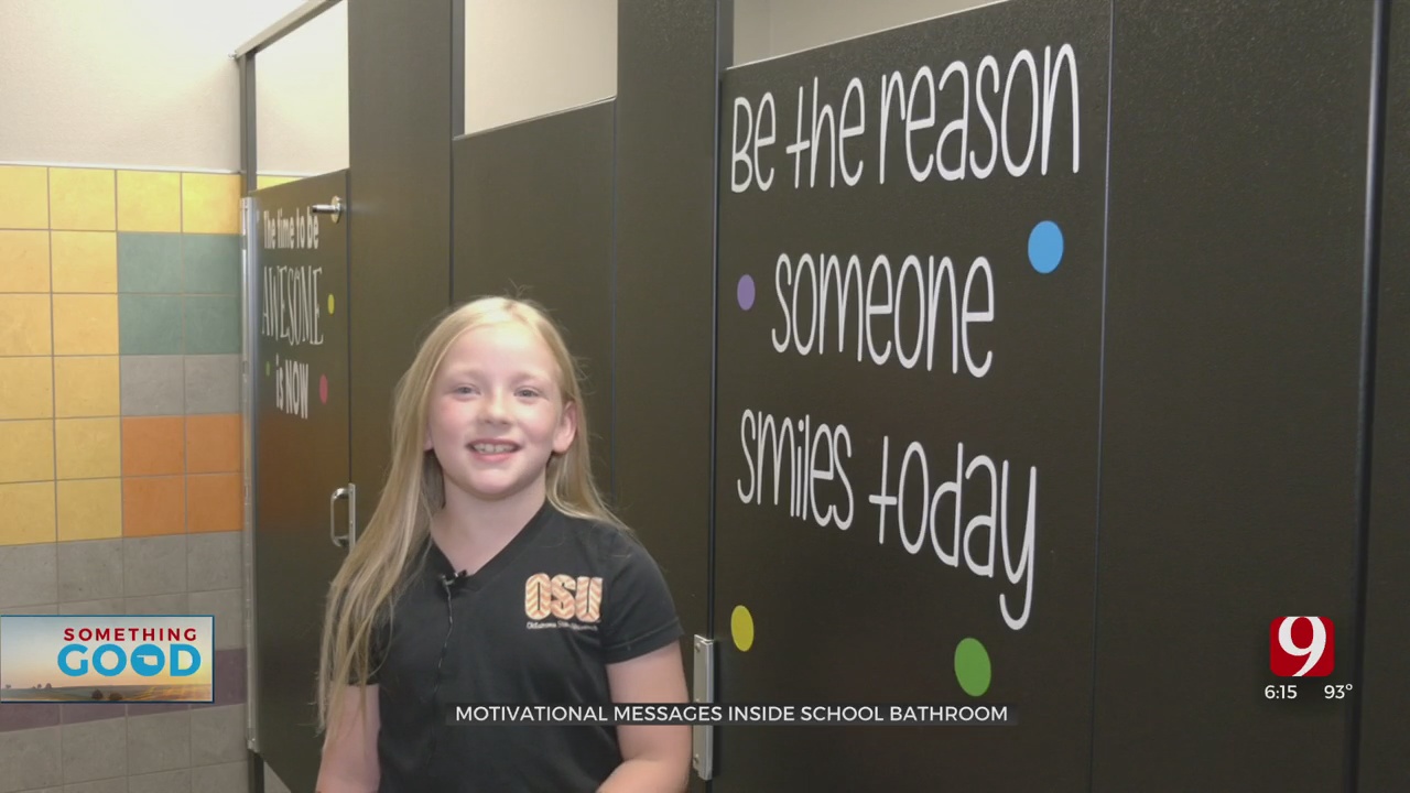Something Good: Positive Messages Left Inside Restrooms At Perkins School To Welcome Students Back  