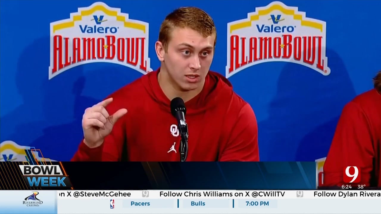 'We Were Inches Away:' OU's Ethan Downs On Why The Sooners Are Gunning For A Win In Alamo Bowl