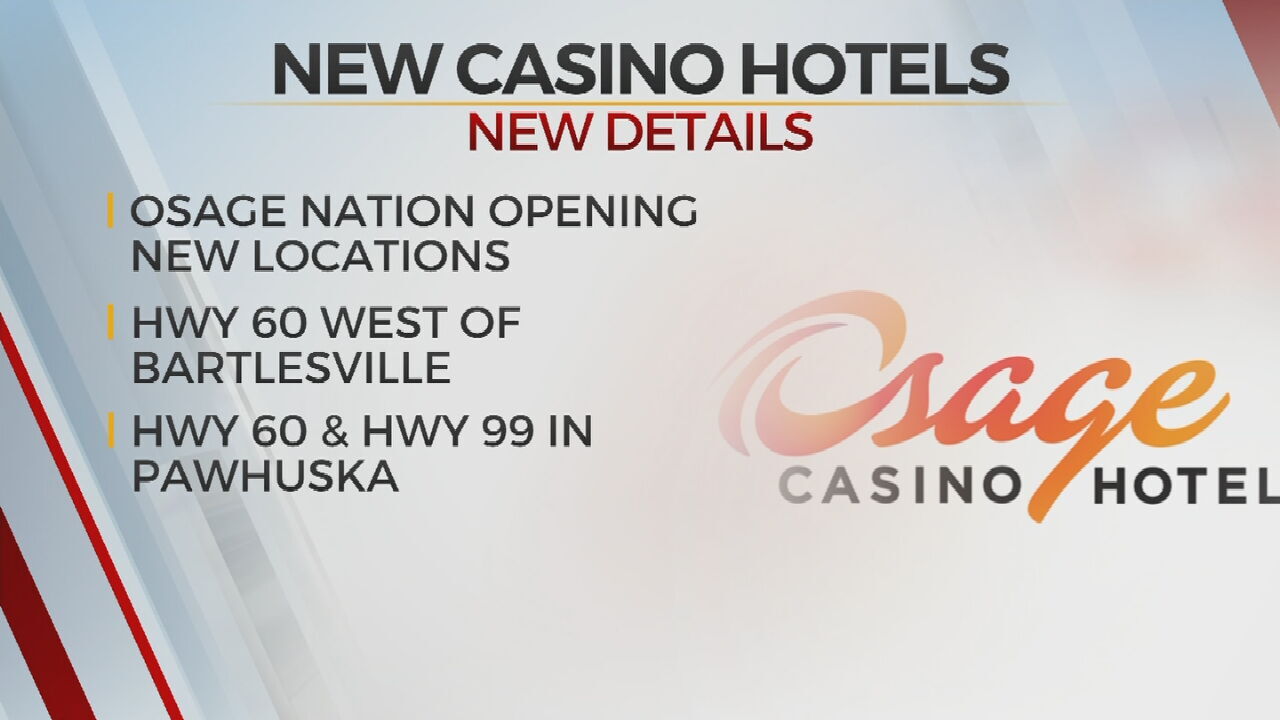 Osage Nation To Break Ground On 2 New Casino-Hotels