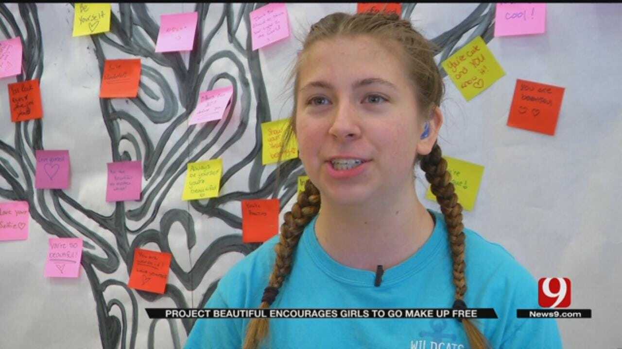 Moore Students Remove Make-Up For 'Project Beautiful'