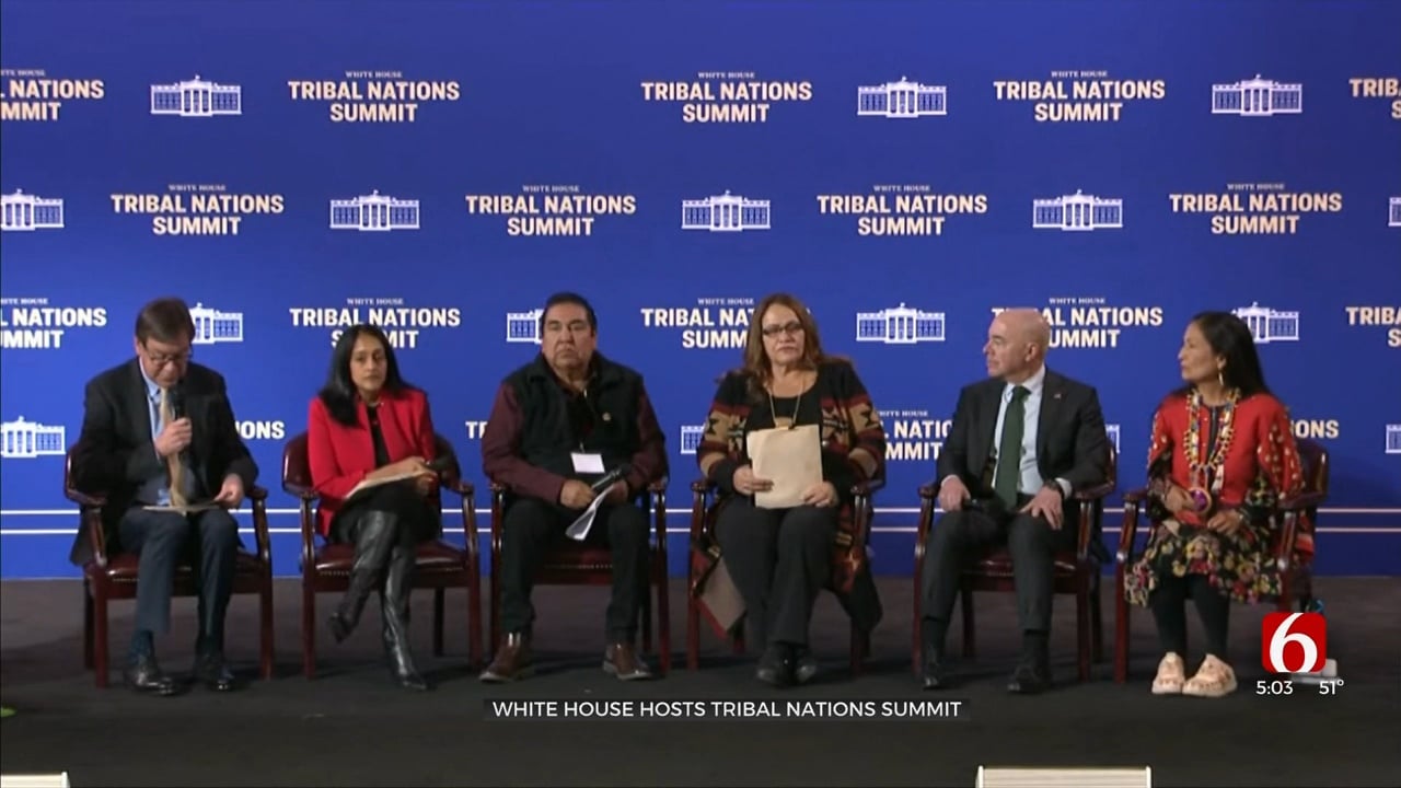 Leaders Attend White House Tribal Nations Summit