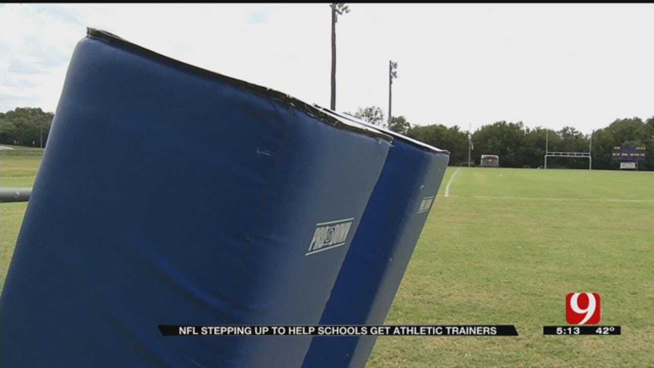 NFL Tries To Tackle Lack Of Athletic Trainers At Oklahoma Schools