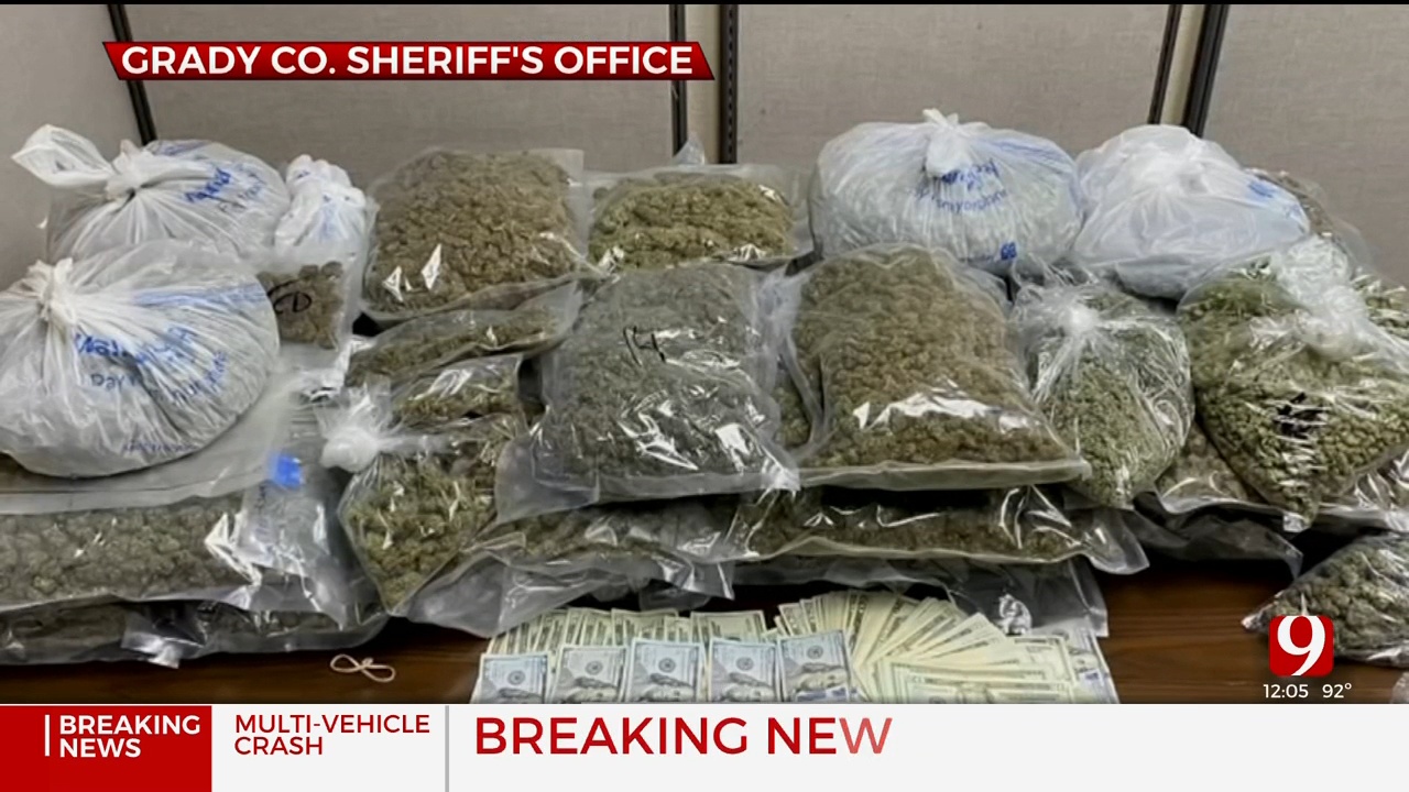 Grady County Sheriff’s Office Seizes 35 Pounds Of Illegal Marijuana During Drug Bust
