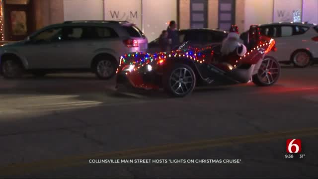 Collinsville Main Street Hosts Lights On ‘Christmas Cruise’