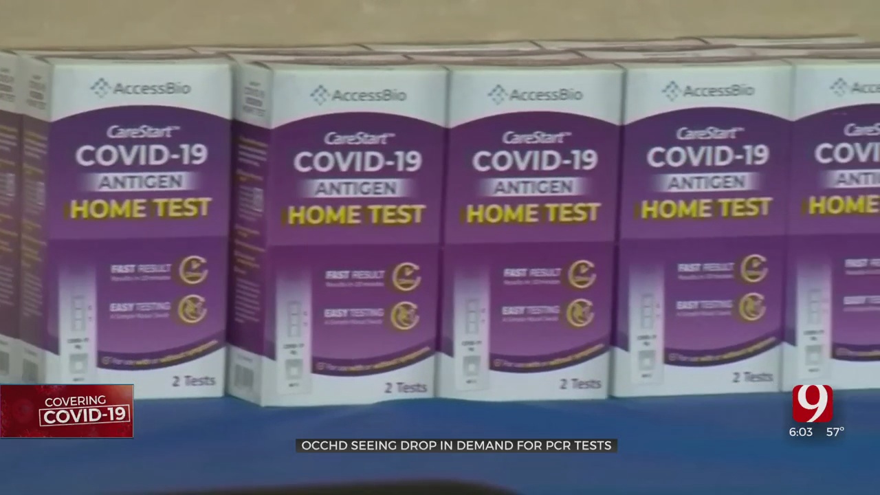 OCCHD Sees Drop In Demand For COVID Tests