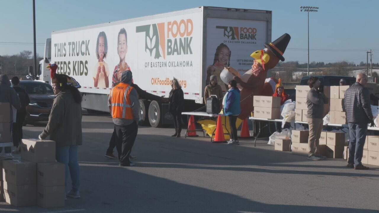 Food Bank Of Eastern Oklahoma Gives 100,000 Thanksgiving Meals