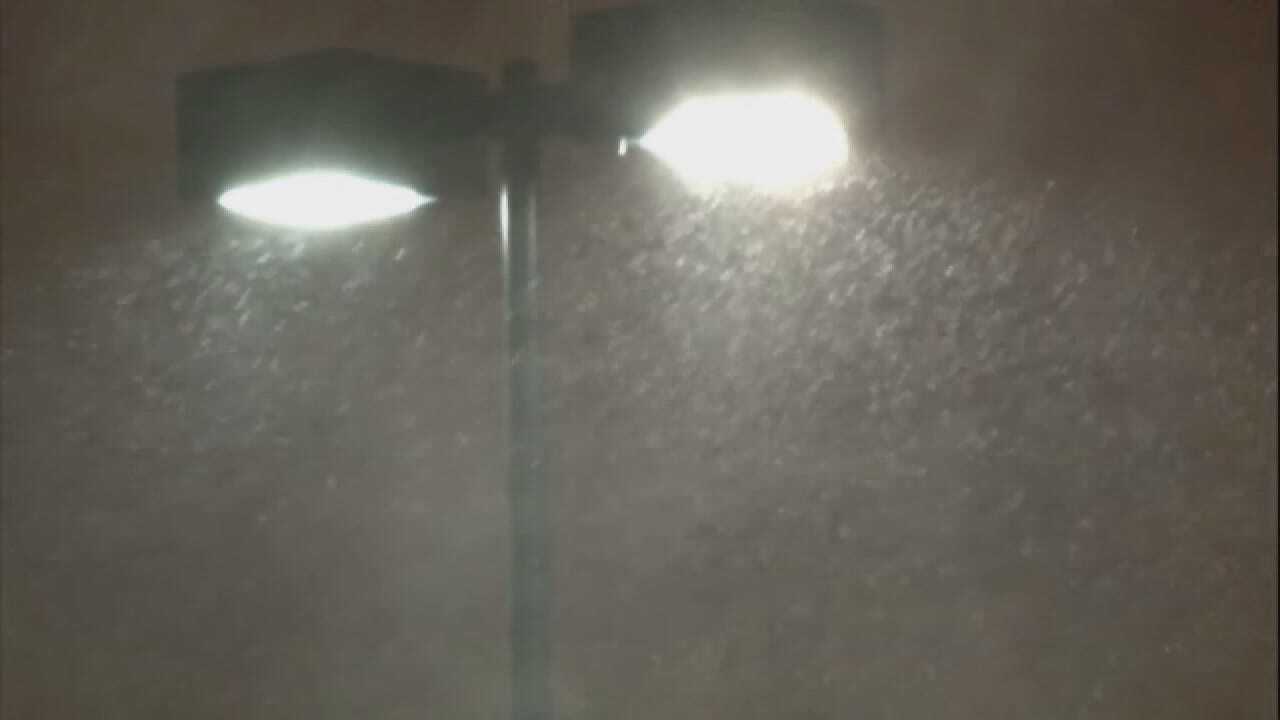 Rare Weather Event: Lake-Effect Snow In Oklahoma City