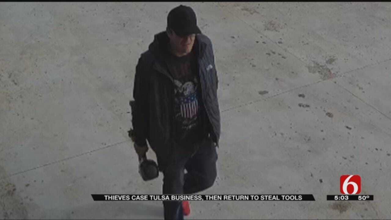 Tulsa Business Owner Catches Thieves On Camera