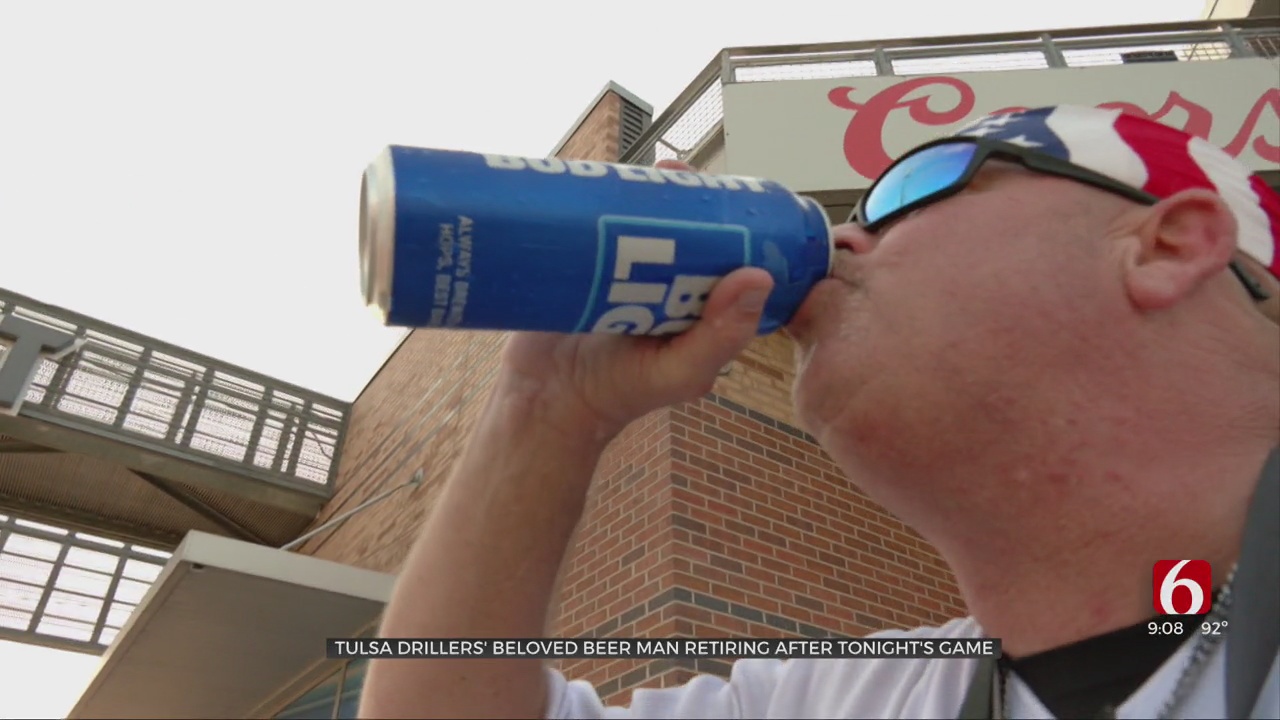 Legendary Tulsa Drillers Beer Man Is Retiring 