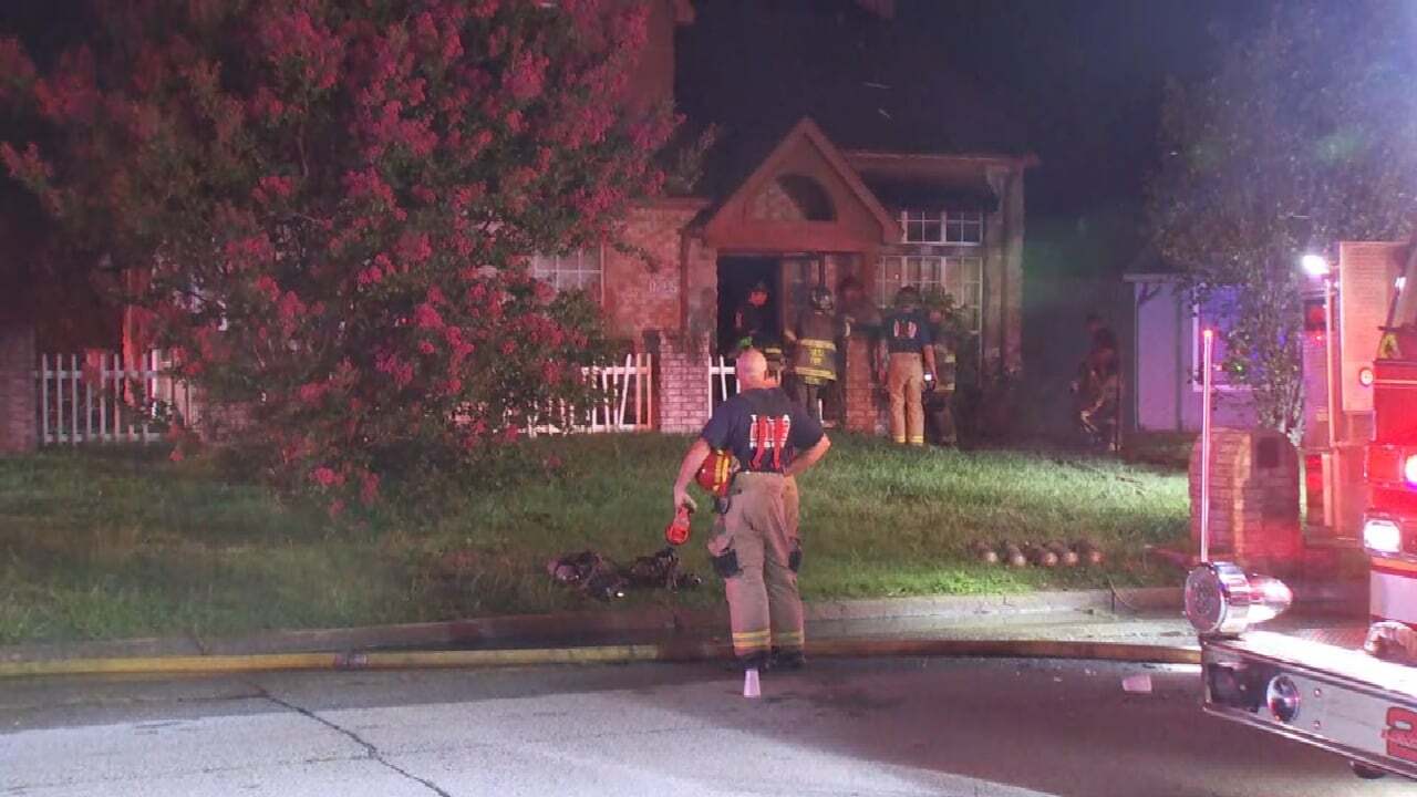 Tulsa Firefighters Contain House Fire; No Injuries Reported