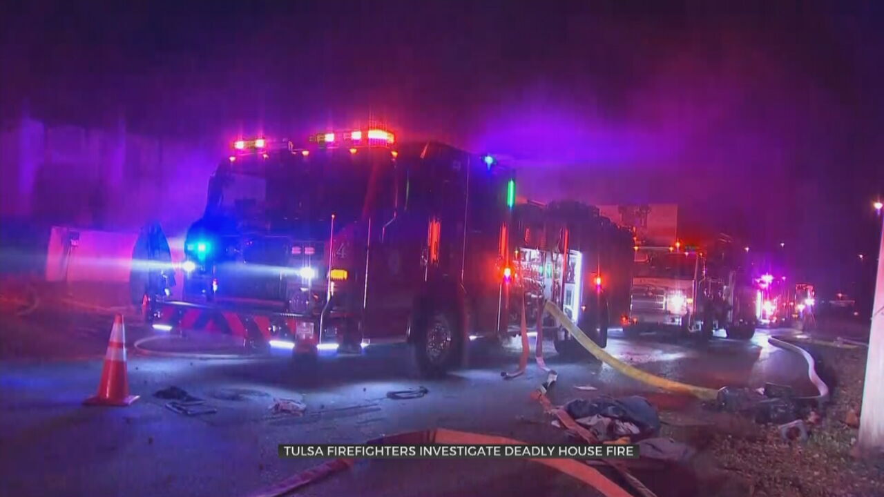 1 Person Killed In Overnight Fire At Tulsa Home