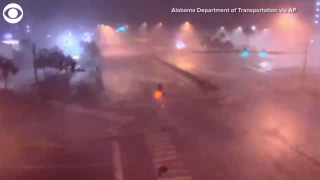 WATCH: Hurricane Sally Hits Coastal Alabama