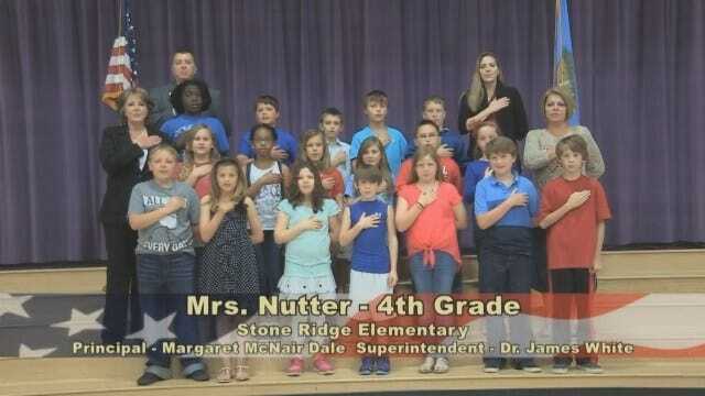 Mrs. Nutter's 4th Grade Class At Stone Ridge Elementary School