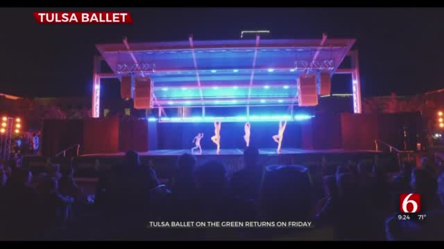 Tulsa Ballet On The Green Returns During First Friday Art Crawl