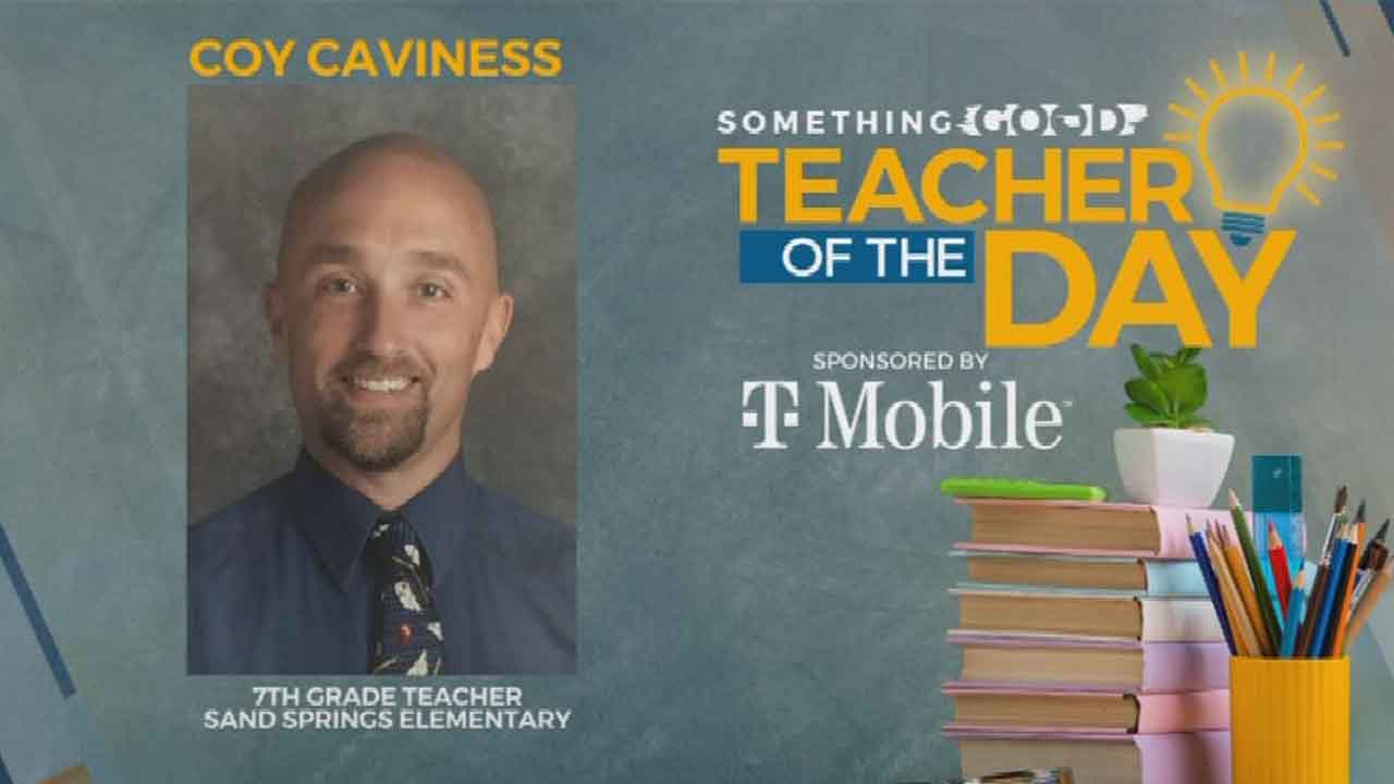 Teacher Of The Day: Coy Caviness 