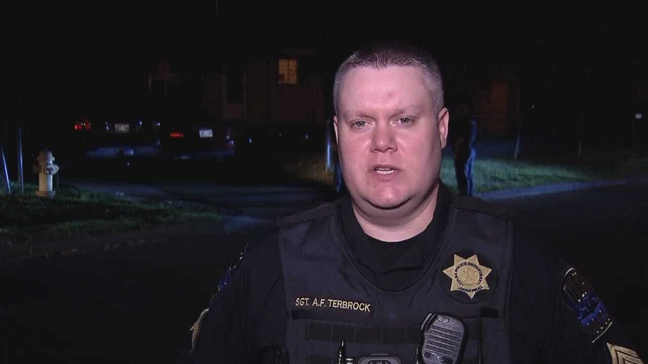 WEB EXTRA: Tulsa Police Sgt. August Terbrock Talk About Shooting