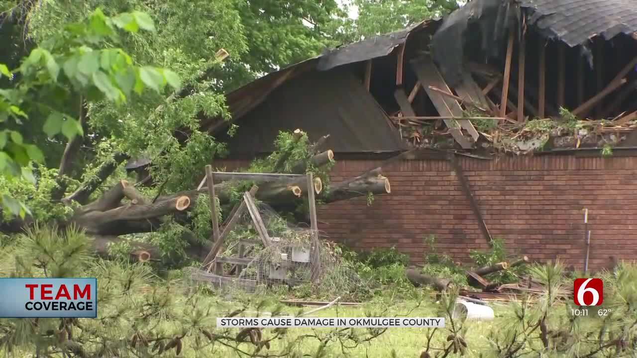 'The House Was Shaking': Residents Of Morris Recall Tornado Hitting Town