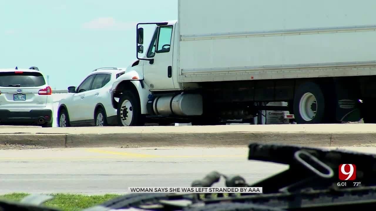 Edmond Woman Stranded on I-40 Waits 7 Hours for Roadside Assistance