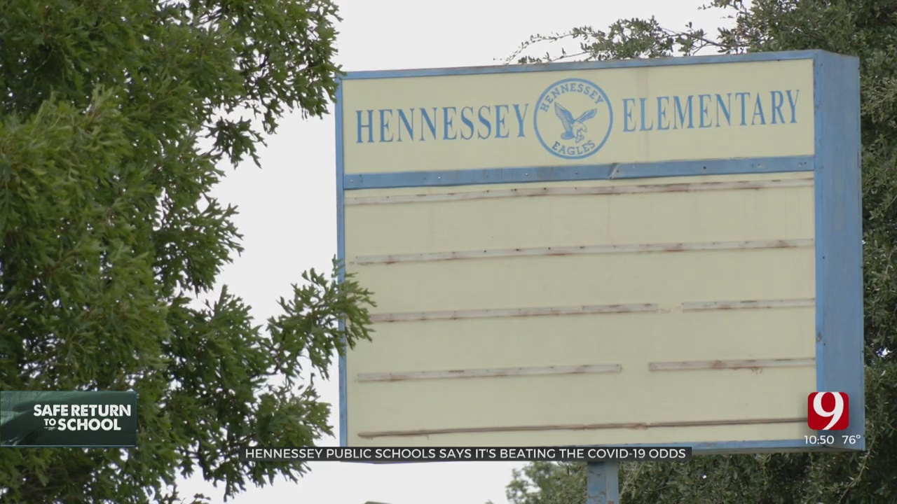 Hennessey Public Schools Embrace In-Person Classes After First Week Of Reopening