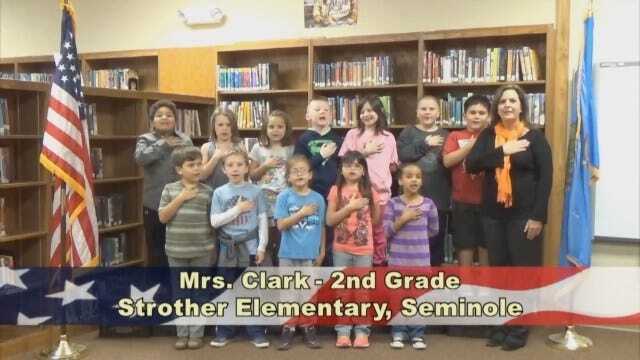 Mrs. Clark's 2nd Grade Class At Strother Elementary