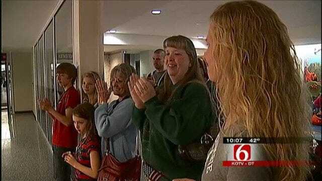 Green Country Soldiers Return Home Just In Time For Thanksgiving [10 p.m.]