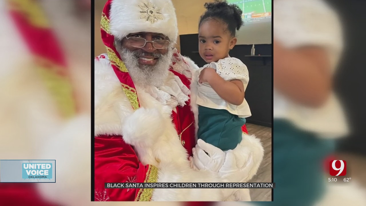 Black Santa Inspires Children Through Representation