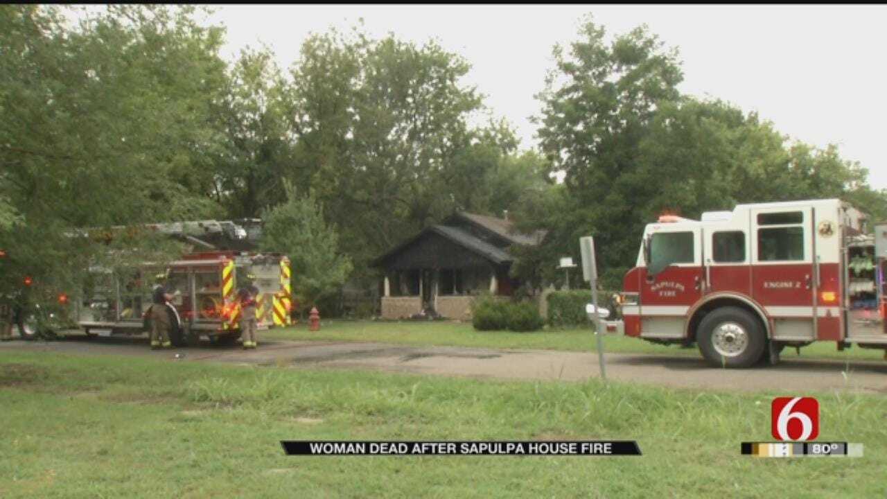Woman Found Dead In Sapulpa House Fire
