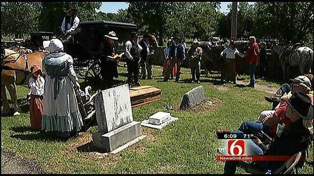 Wagoner Re-enactment Honors One Of Town's Founders