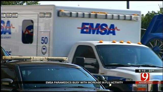 Oklahoma Flu Cases Causing Ambulance Shortages