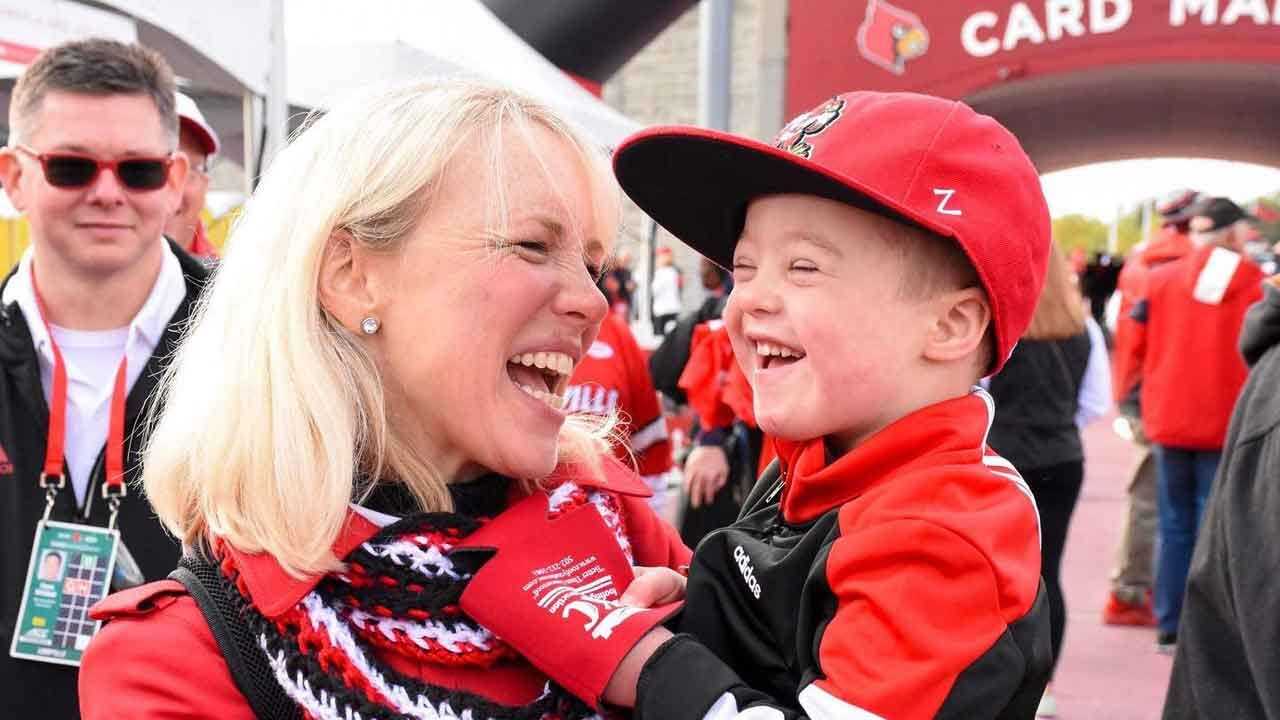 Child With Down Syndrome Becomes Honorary Louisville Cardinal Marching Band Conductor