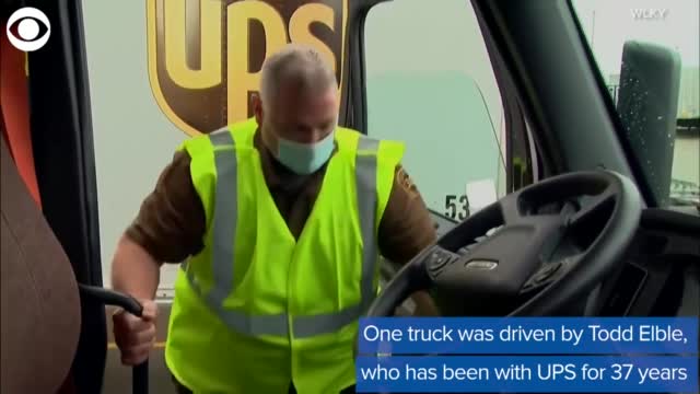 WATCH: UPS Delivery Driver Helps Haul Load To Kentucky In Memory Of His Father
