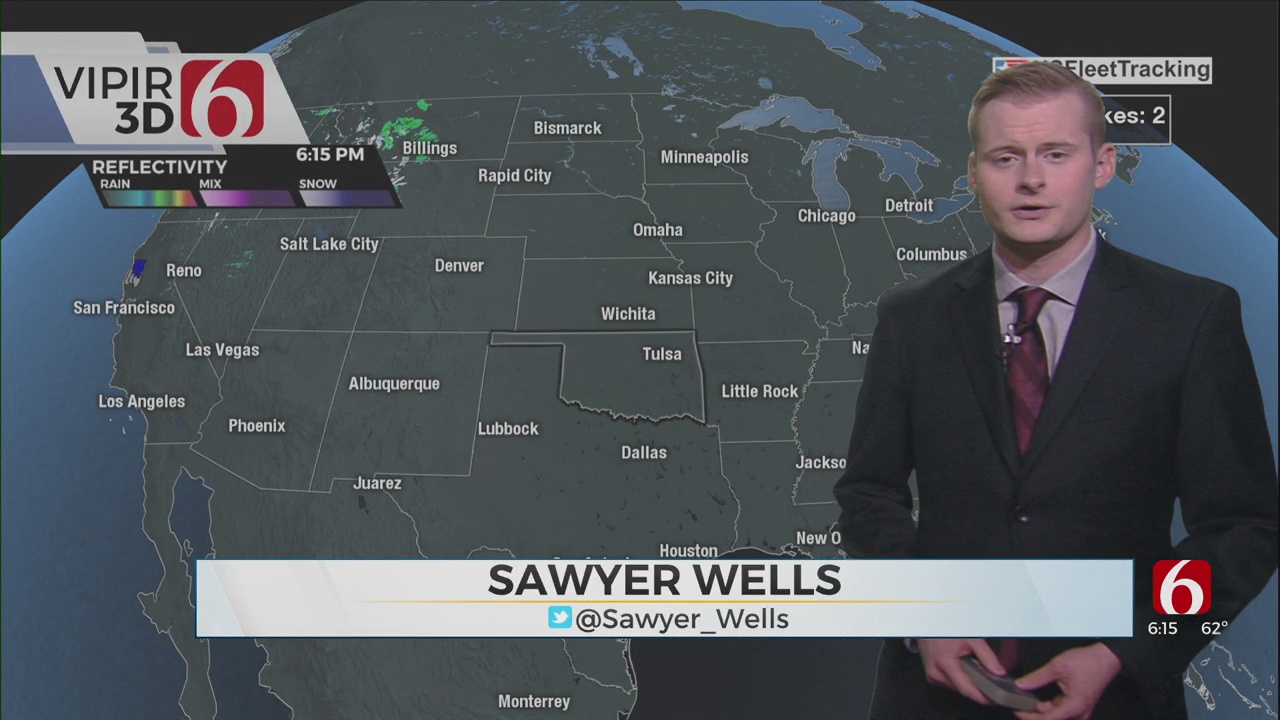 Saturday Evening Forecast With Sawyer Wells 