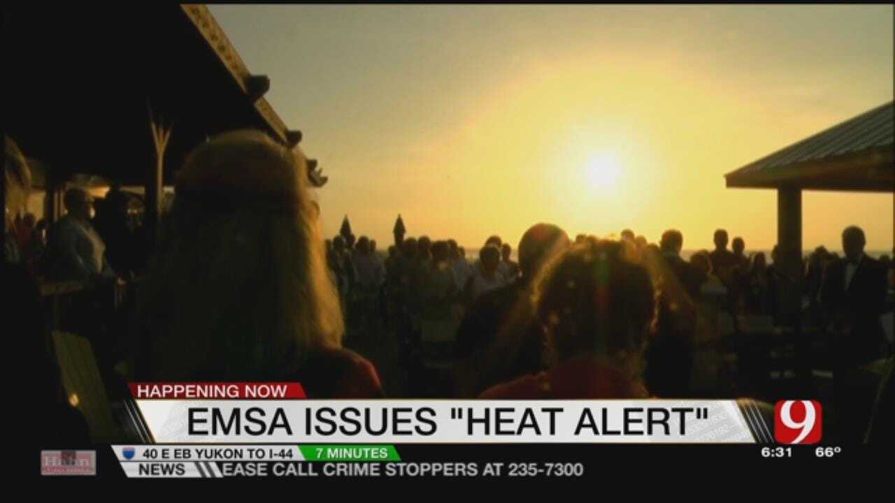 EMSA Issues Medical Heat Alert After Treating 7 People