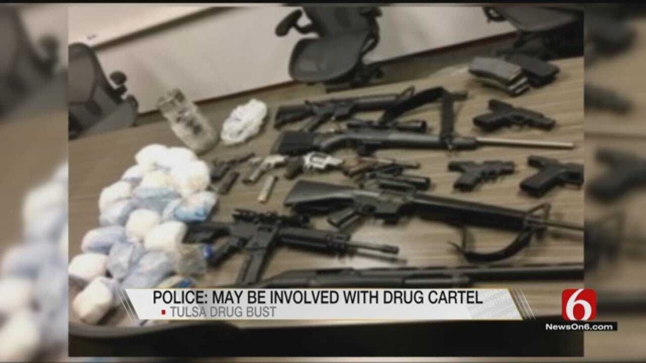 TPD And DEA Seize Guns And Drugs Possibly Connected To Mexican Cartel