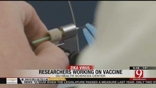 OU Researchers Working On Vaccine To Stop Zika Virus