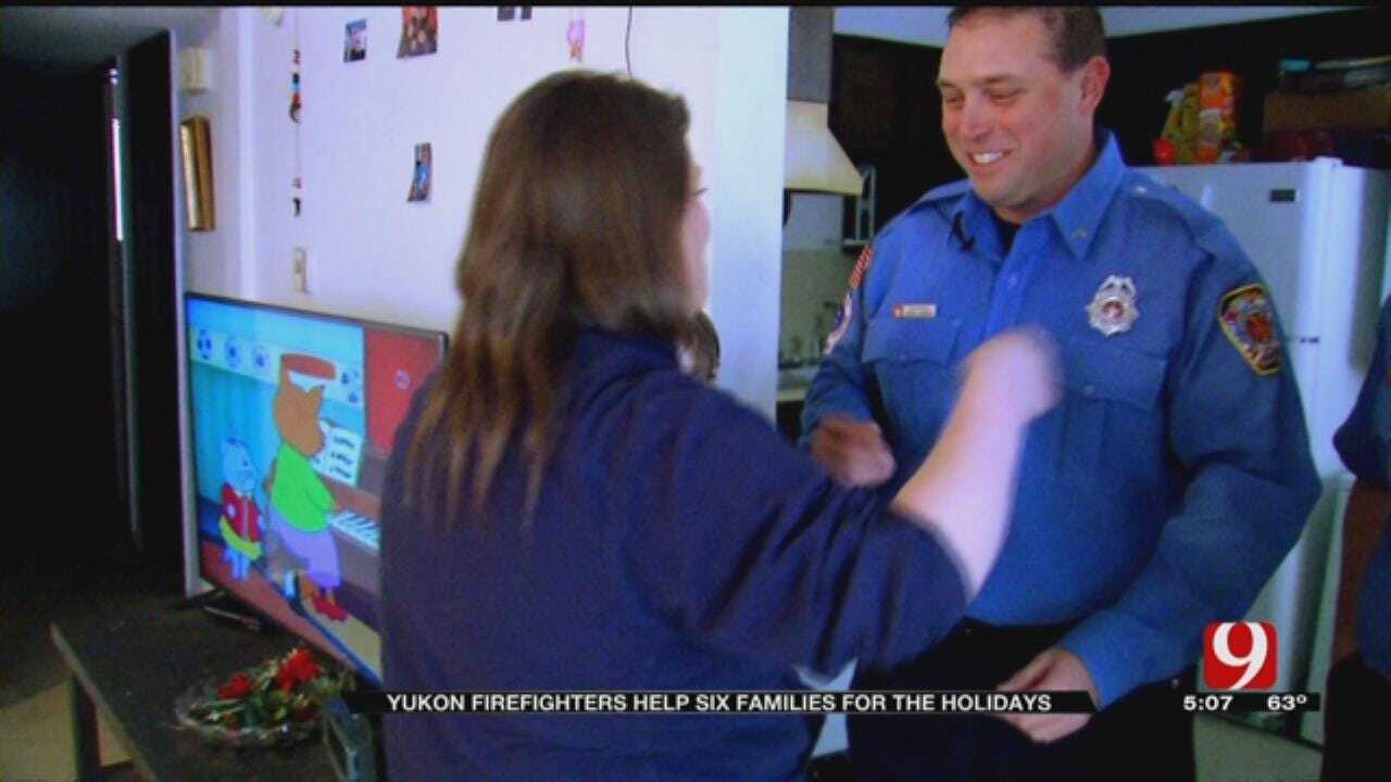 Yukon Firefighters Help 6 Families For The Holidays