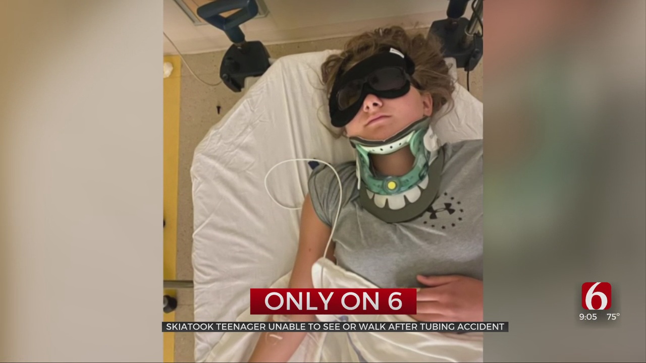 Skiatook 15-Year-Old Unable To See, Walk After Tubing Accident 