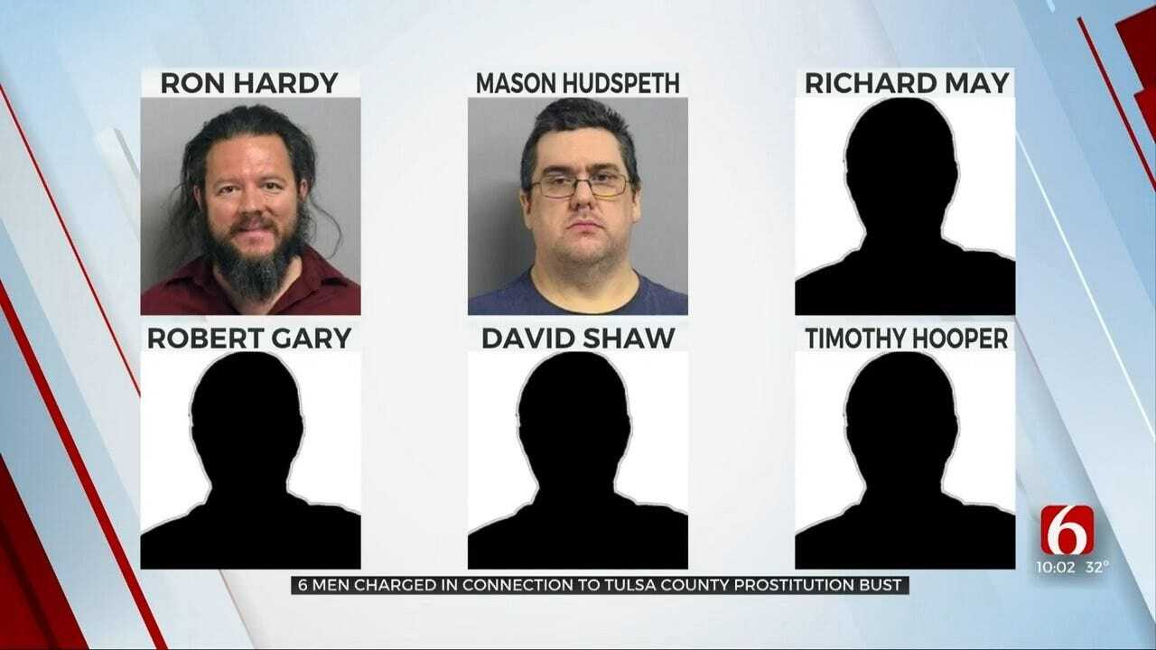 Tulsa County D.A. Charges More Men In Special Prostitution Operation