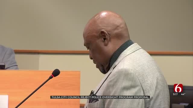 Tulsa City Council Reject Police Oversight Program Proposal
