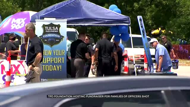 TPD Foundation Hosts Fundraiser For Families Of Officer Shot