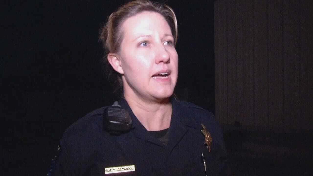 WEB EXTRA: Tulsa Police Sgt. Stephanie Aldridge Talks About Shooting