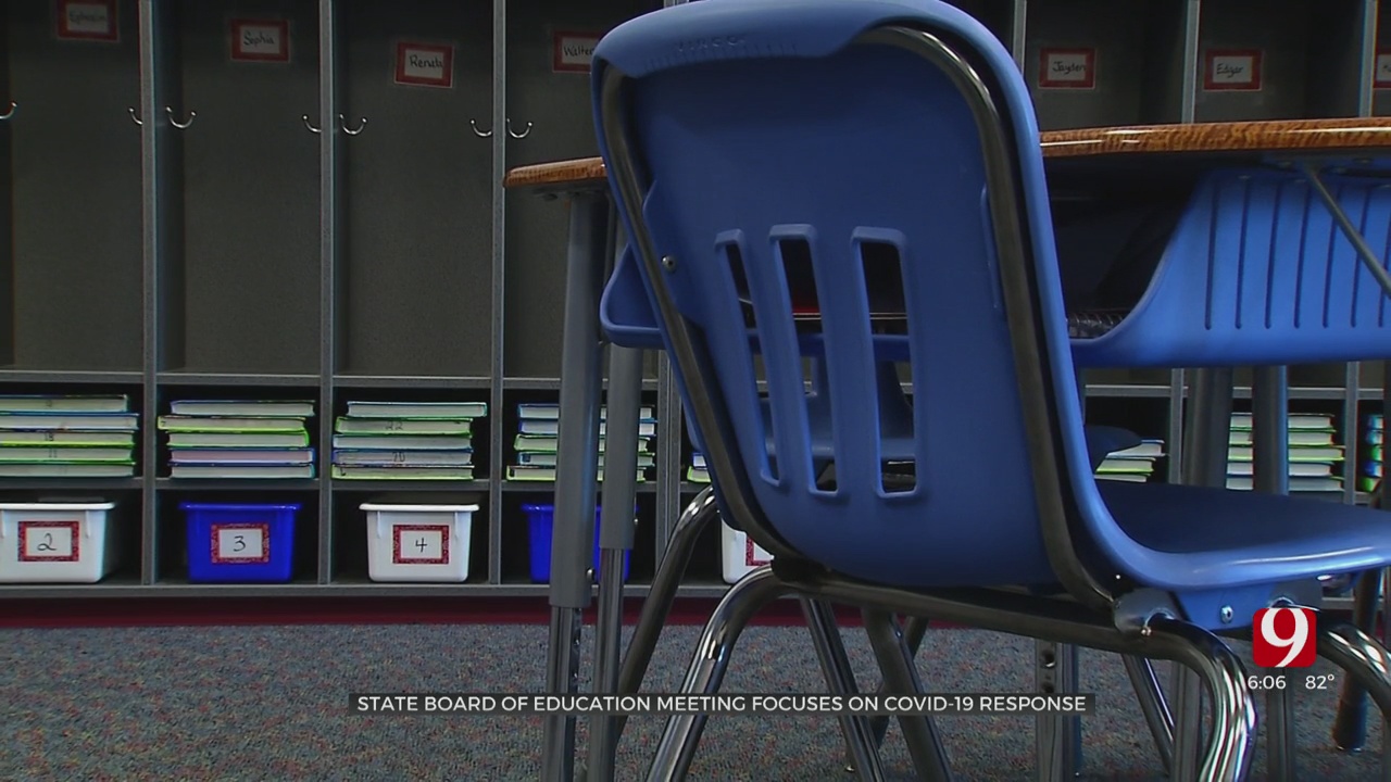 State Board Of Education Holds Meeting To Give COVID-19 Update