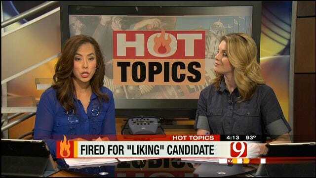 Hot Topics: Fired For Liking Facebook Page