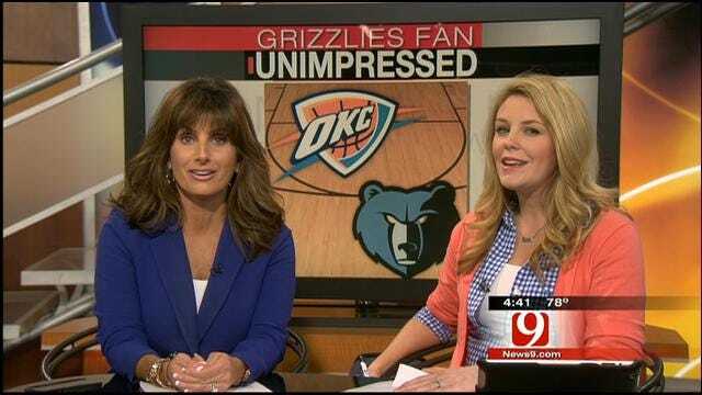 Grizzlies Fan Not Impressed With Chesapeake Energy Arena