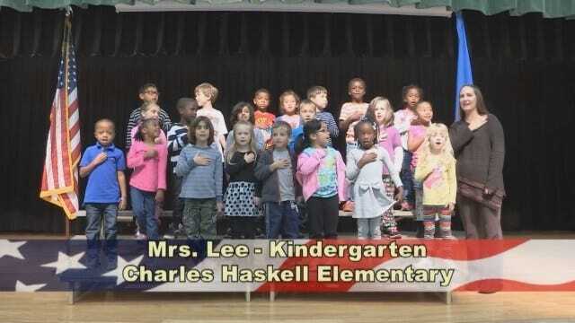 Mrs. Lee's Kindergarten Class at Charles Haskell Elementary School