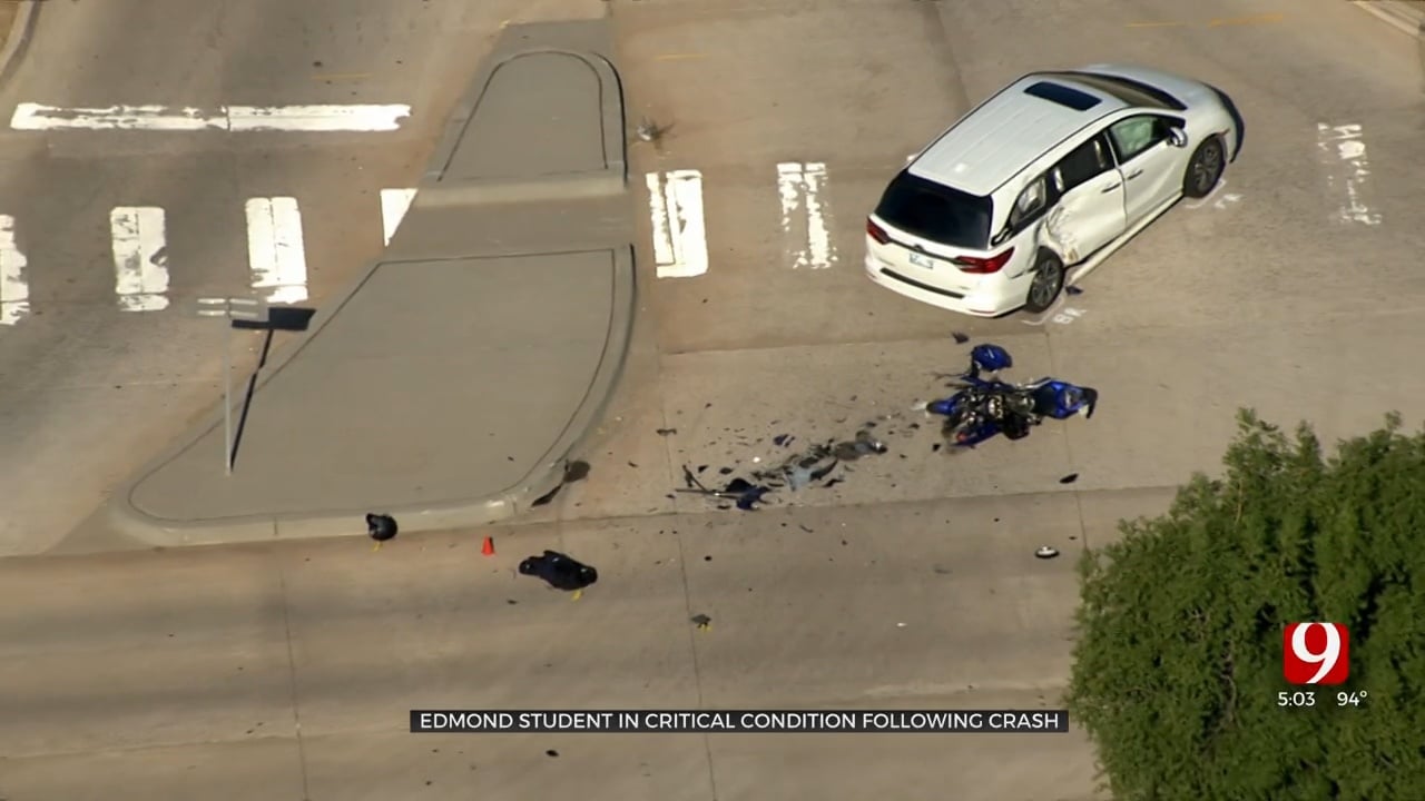 Edmond North Student In Critical Condition Following Motorcycle Crash