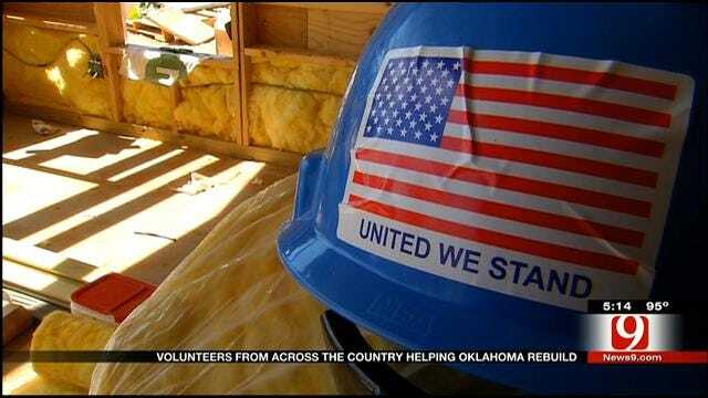 Volunteers From Across The Country Helping Oklahoma Rebuild
