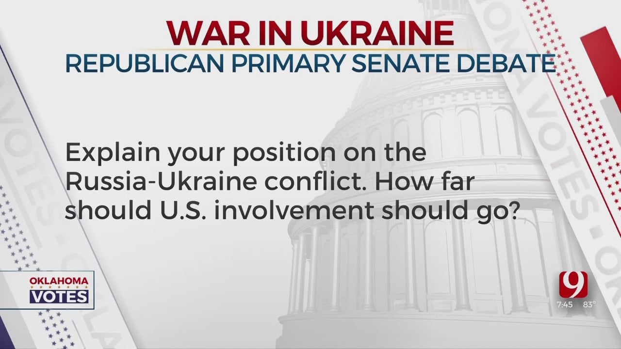 Oklahoma Senatorial Candidates Discuss The War In Ukraine